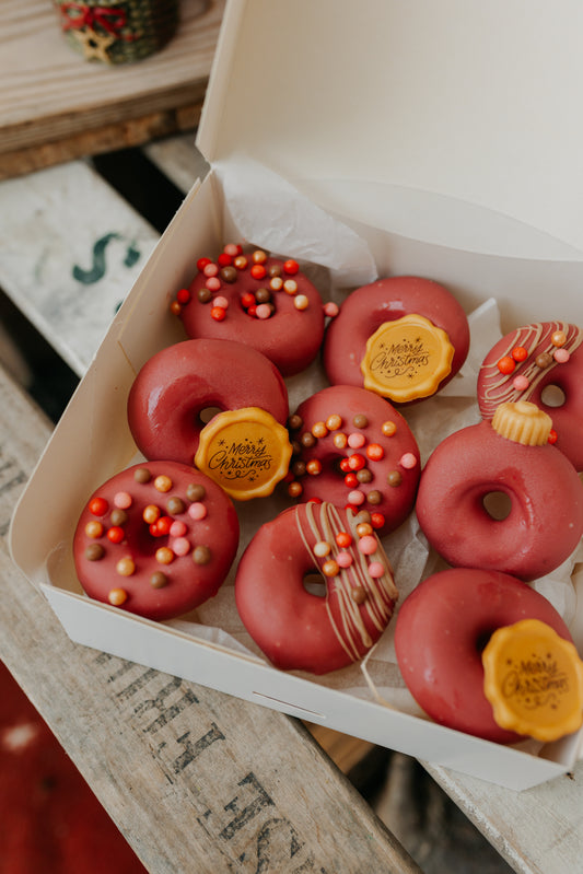 Kerstmis Donutbox