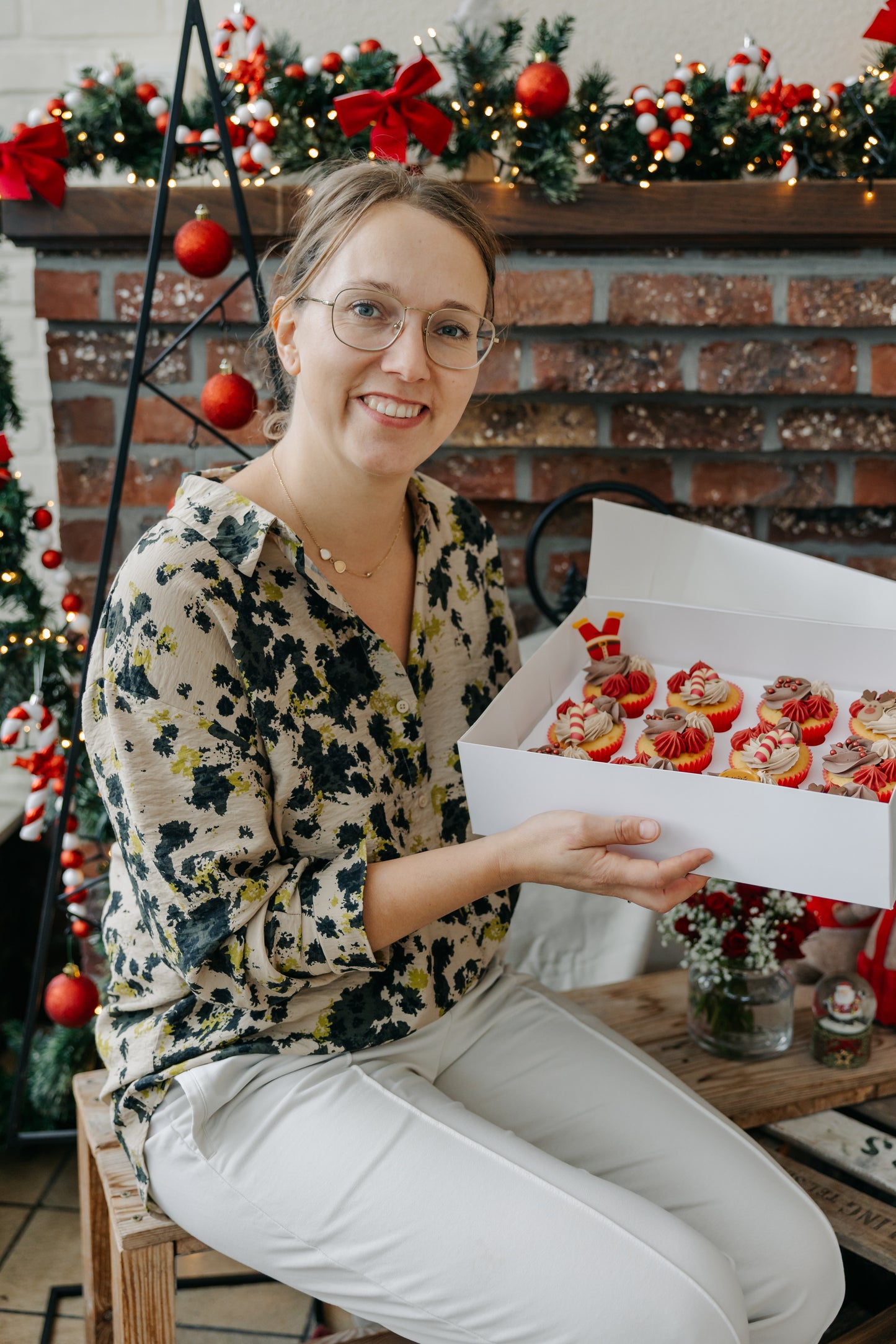 Kerstmis cupcakes