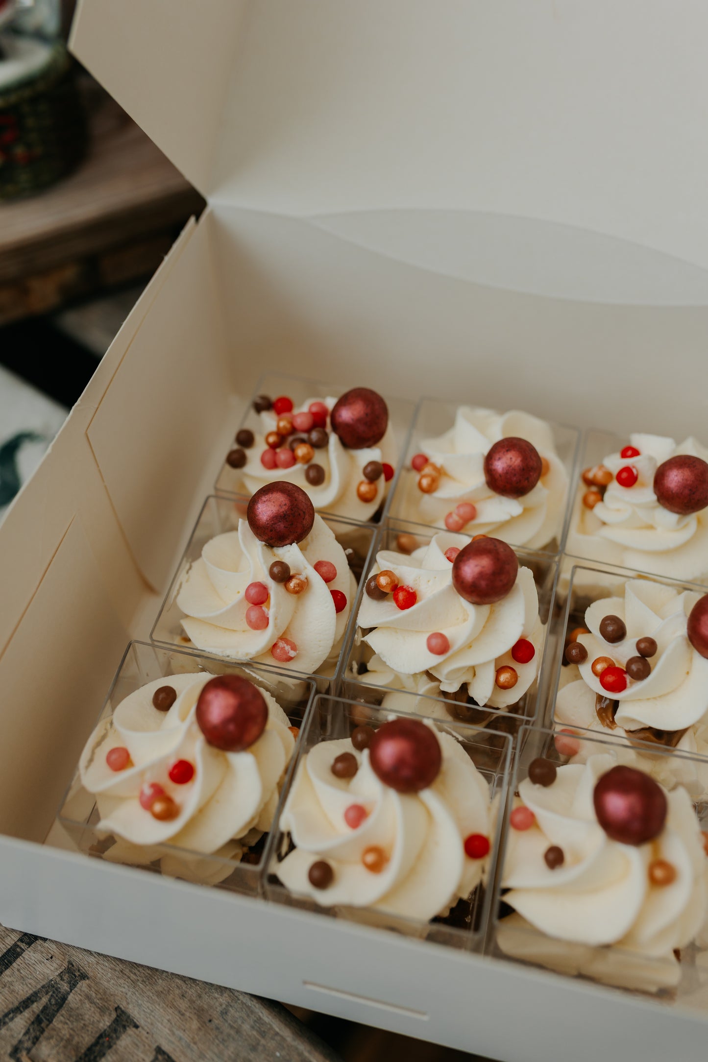 Kerstmis Speculaasmousse xs