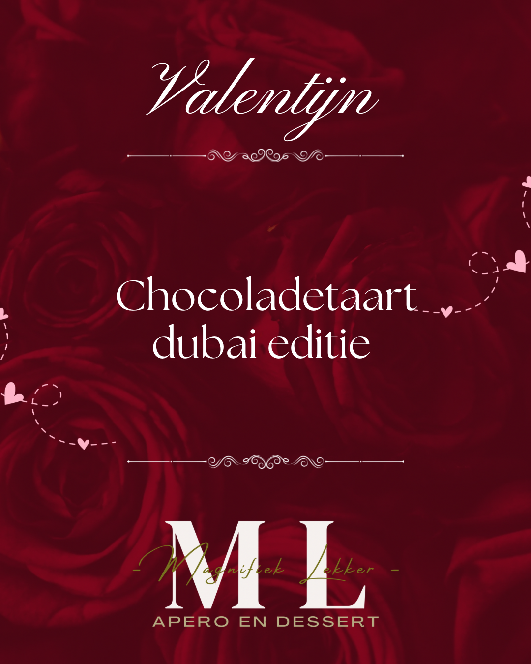 Chocolade dubai taart